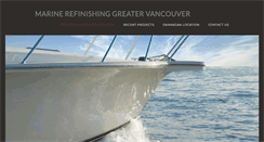 Desktop Screenshot of boatrepairvancouver.ca